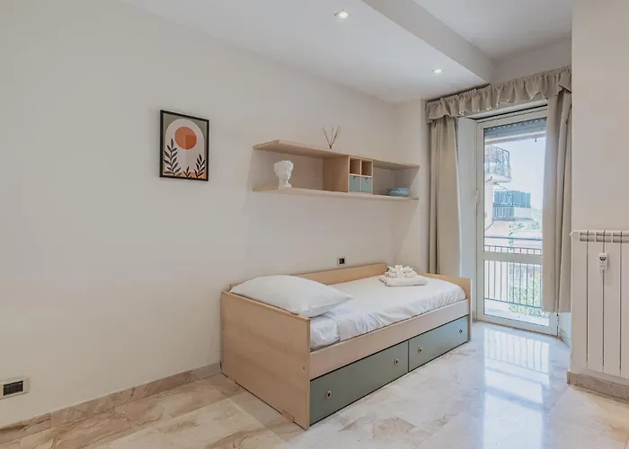 2bdr Basilica San Paolo Metro B 600m Ac Apartman