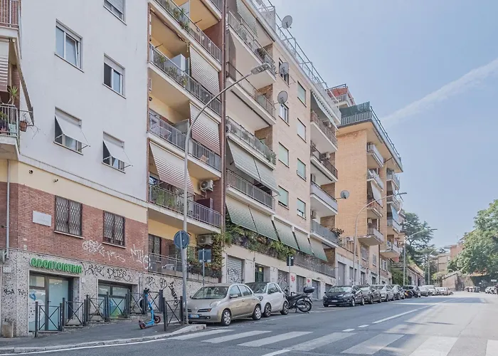 2bdr Basilica San Paolo Metro B 600m Ac Apartman Róma